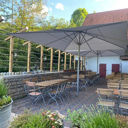 Hotel Gasthaus Holdermühle Creglingen Exterior foto