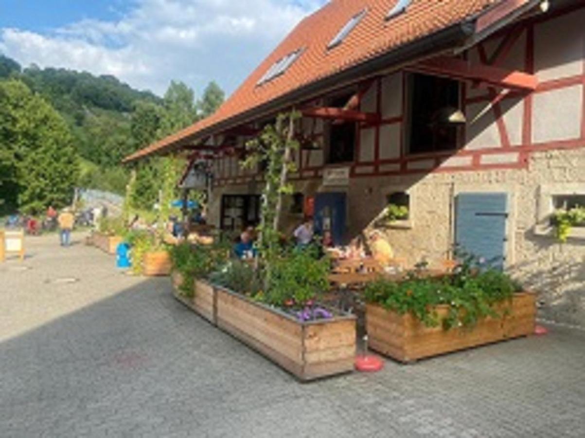 Hotel Gasthaus Holdermühle Creglingen Exterior foto