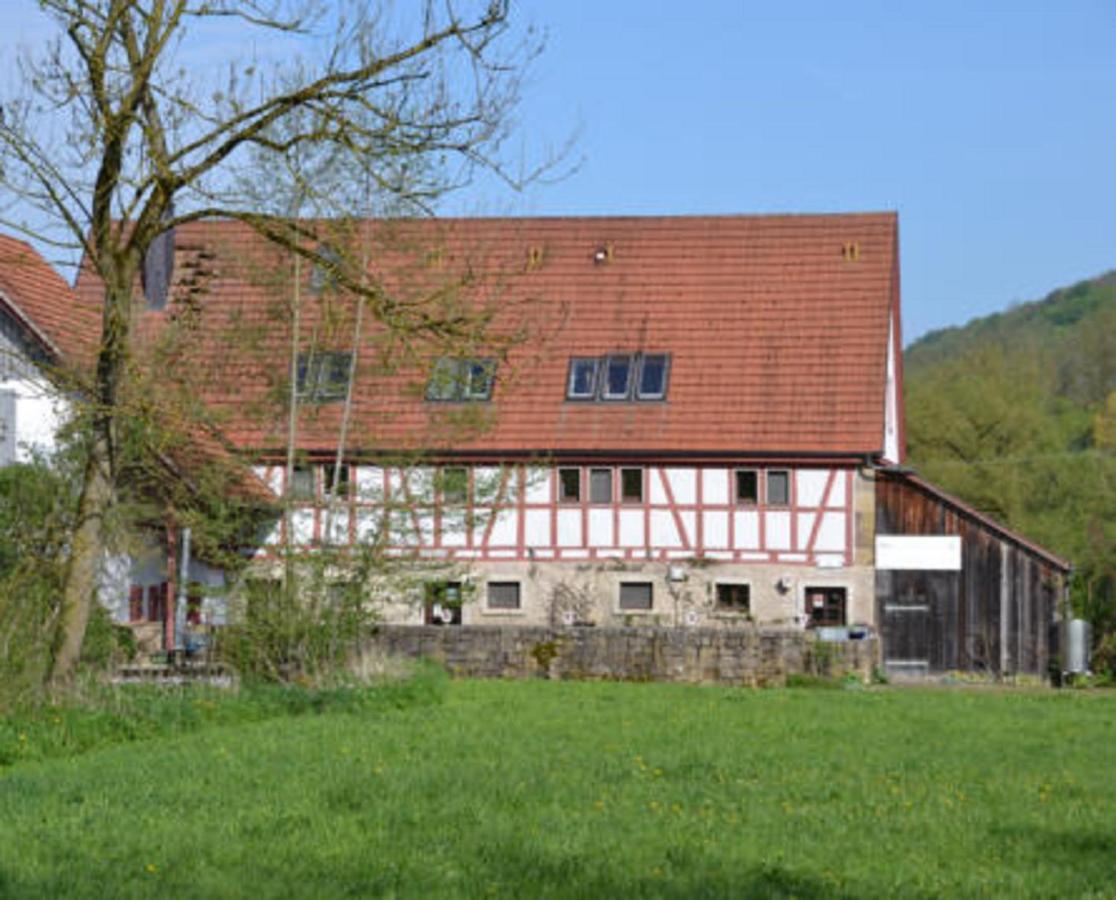 Hotel Gasthaus Holdermühle Creglingen Exterior foto