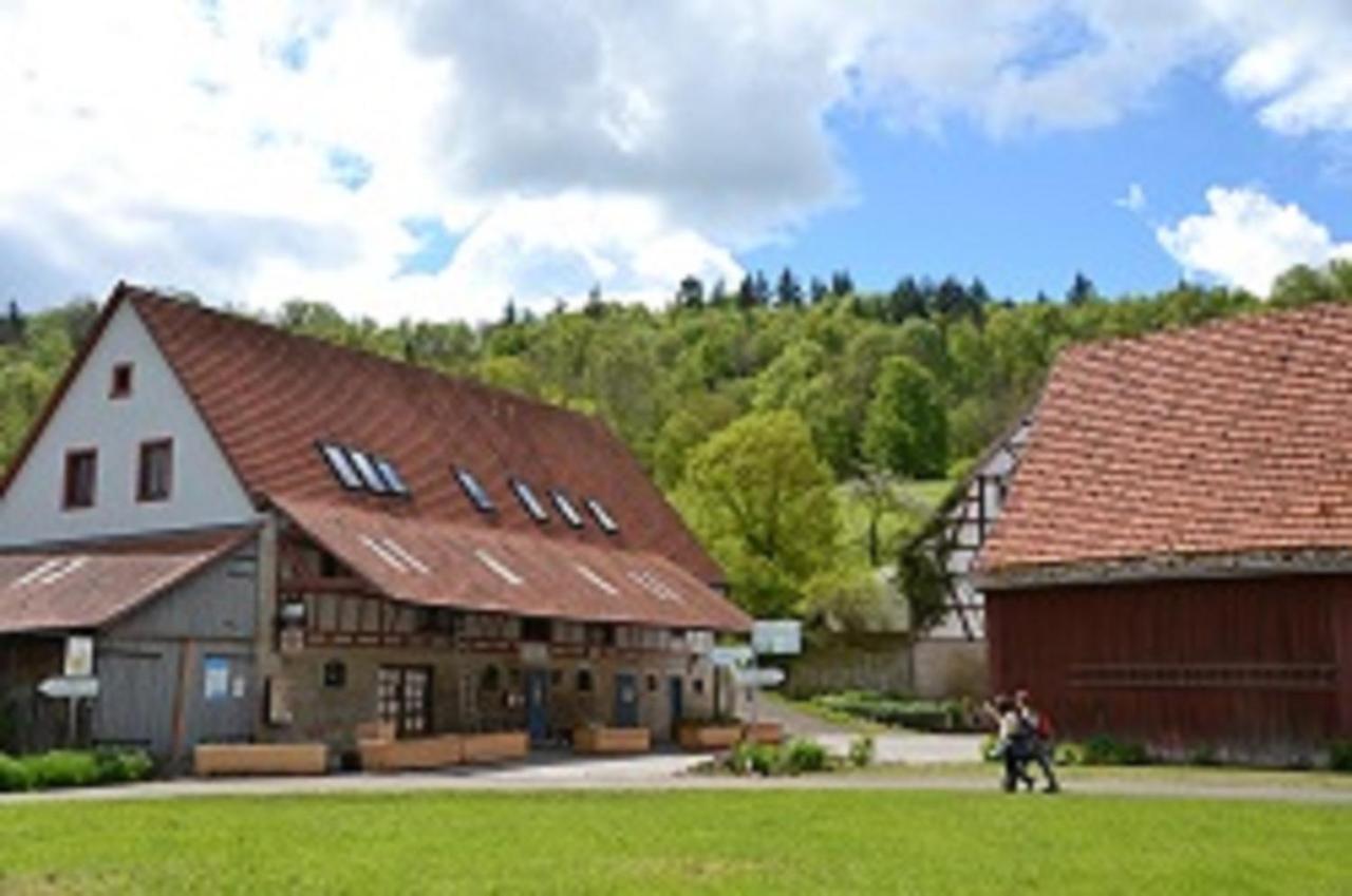 Hotel Gasthaus Holdermühle Creglingen Exterior foto