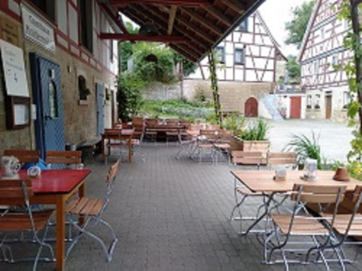 Hotel Gasthaus Holdermühle Creglingen Exterior foto