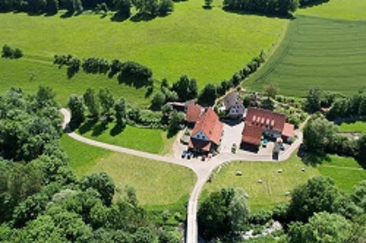 Hotel Gasthaus Holdermühle Creglingen Exterior foto